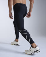 Core Compression Tights, Black/Silver
