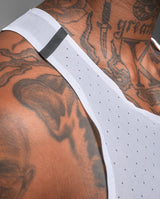 Light Speed React Singlet, Blue Gradient/Black Reflective