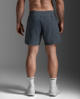 Motion 2-In-1 5 Inch Shorts, Turbulence/Black