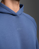 Motion Smooth Spacer Hoodie, Indigo/Indigo