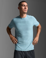 Signature Soft Jersey Tee, Chambray/Chambray