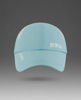Run Cap, Retro Blue/White