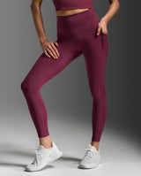 Form Stash Hi-Rise Compression Tights, Amaretto/Amaretto
