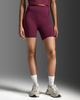 Form Stash Hi-Rise Bike Shorts, Amaretto/Amaretto