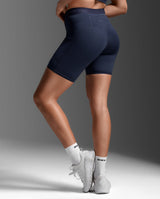 Form Stash Hi-Rise Compression 6 Inch Shorts, Midnight/Midnight1