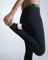 Recovery Fir Compression Tights, Black/Nero