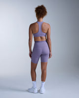 Form Racerback Medium Impact Bra, Dusted Grape/Dusted Grape
