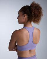 Form Racerback Medium Impact Bra, Dusted Grape/Dusted Grape