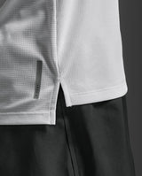 Aero Mesh Singlet, White/Silver Reflective