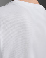 Aero Mesh Tee, White/Silver Reflective