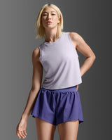 Aero Mesh Crop Tank, Virtual Violet/Violet Reflective