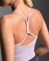 Flex Strappy Crop Tank, Virtual Violet/Virtual Violet