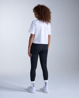 Form Soft Jersey Relaxed Tee, White/White