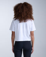 Form Soft Jersey Relaxed Tee, White/White
