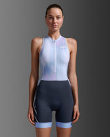 Core Trisuit, Hydrangea/India Ink