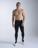 Core Compression Tights, Black/Silver