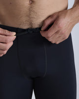Core Compression Tights, Black/Silver