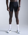 Core Compression 1/2 Shorts - BLACK/BLACK