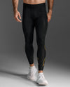 FORCE COMPRESSION TIGHTS - BLACK/GOLD