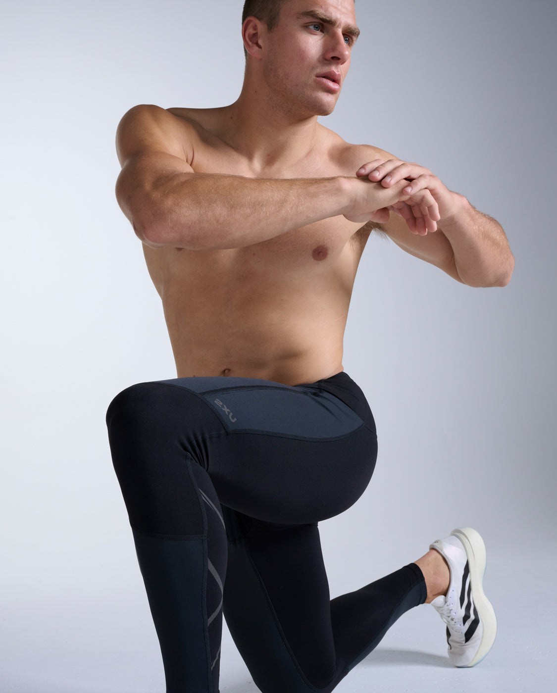 Ignition Shield Compression Tights, Black/ Black Reflective