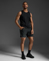 AERO TANK - BLACK/SILVER REFLECTIVE