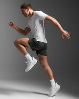 Aero 5 Inch Shorts, Jupiter/Black Reflective