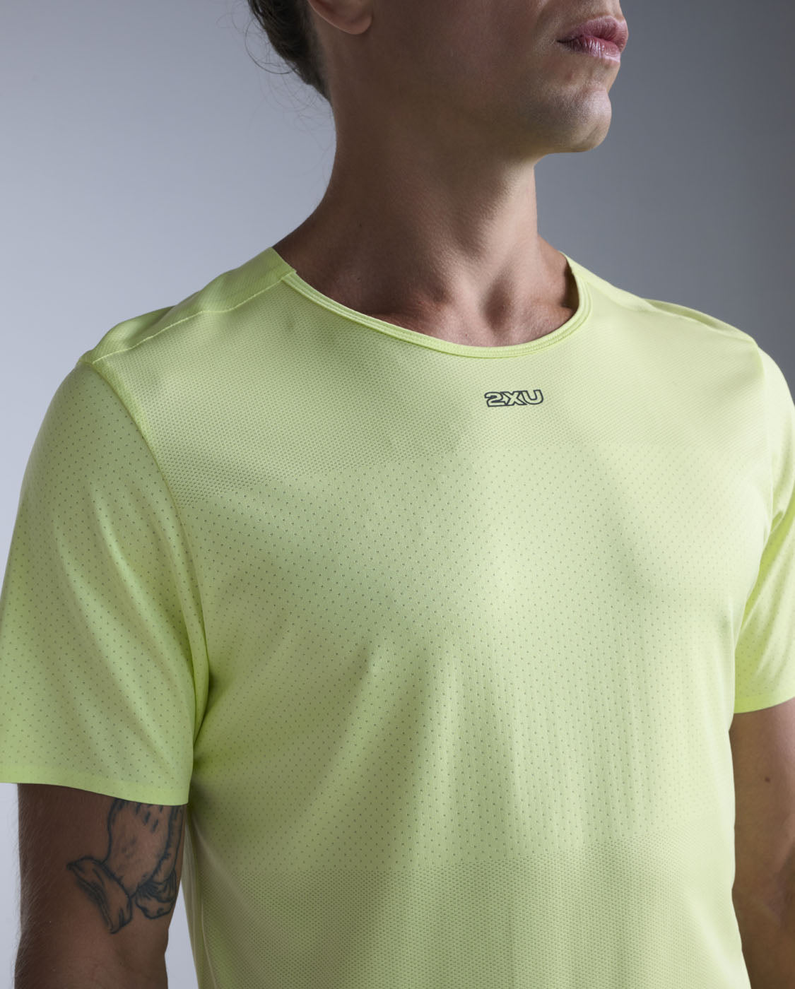 Light Speed Tech Tee, Cool Matcha/Black Reflective