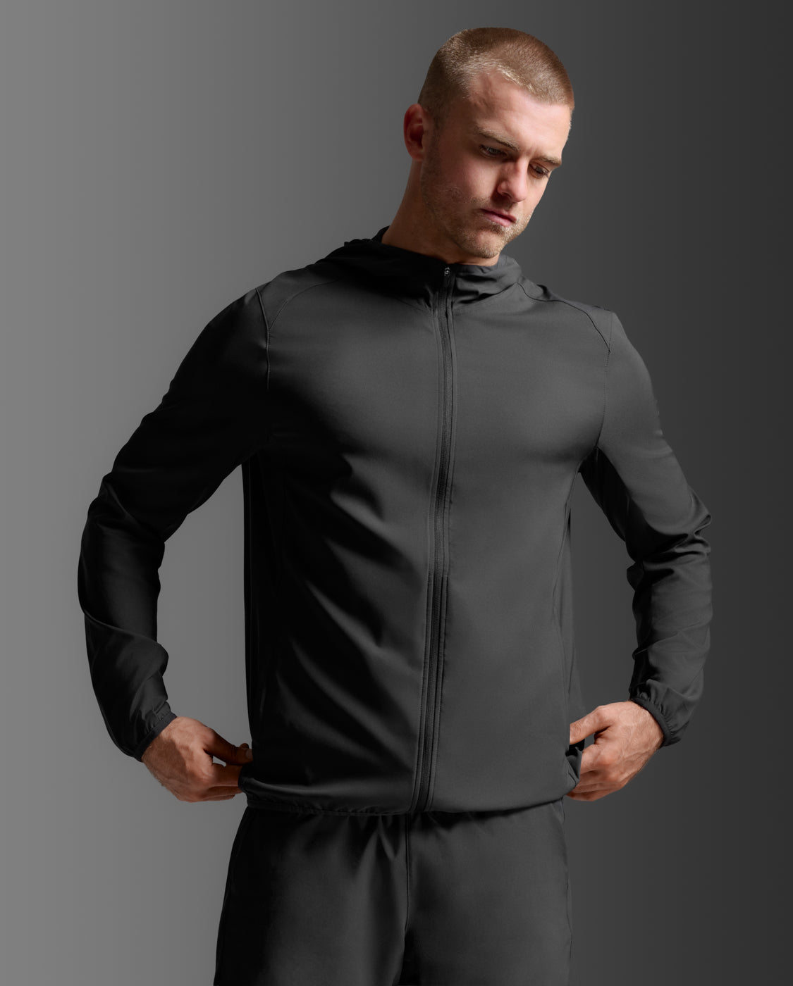 Aero Jacket, Black/Silver Reflective