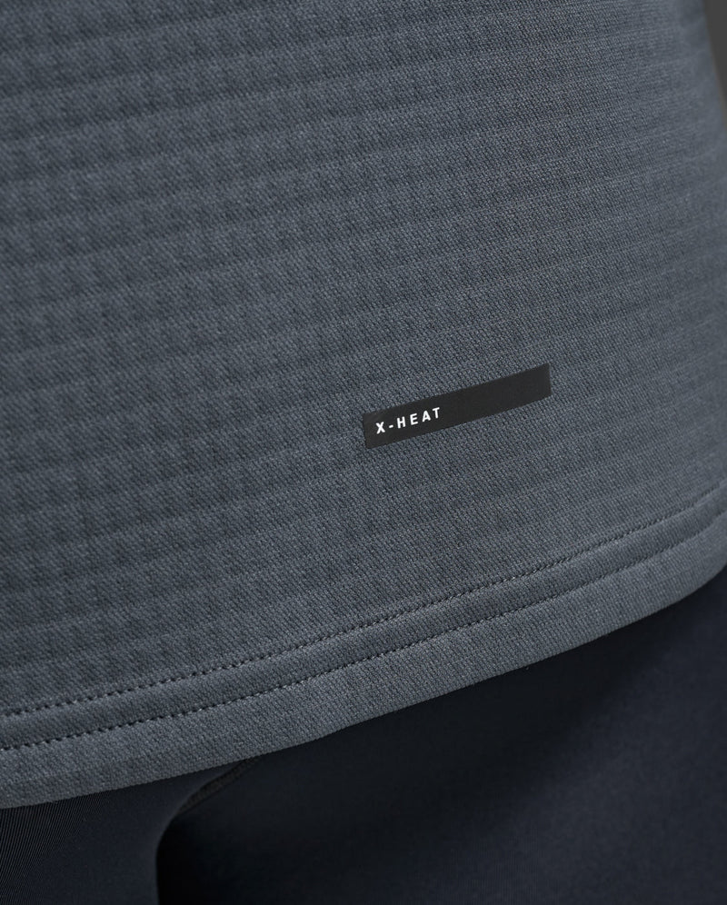 Ignition Haptic 1/4 Zip, Turbulence/Black Reflective