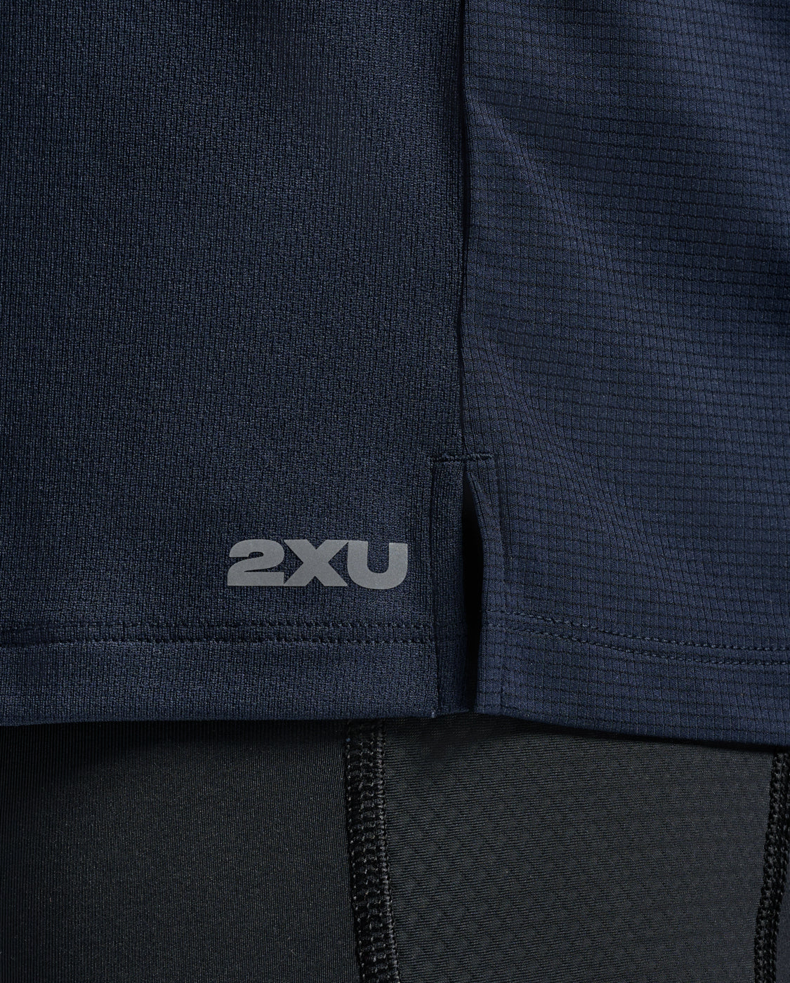 Aero Mesh Long Sleeve, Midnight/Silver Reflective