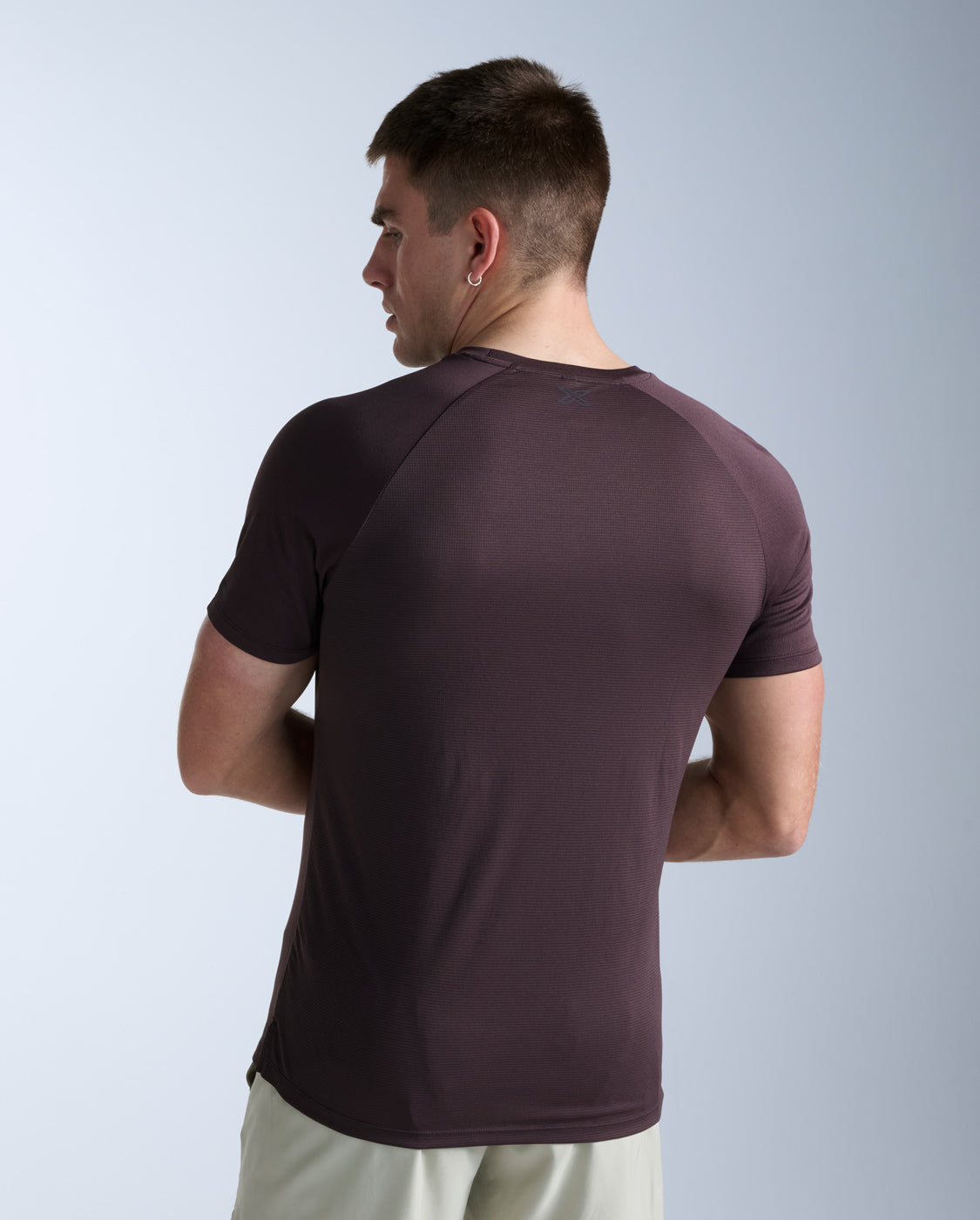 Aero Tee, Bark/Black Reflective