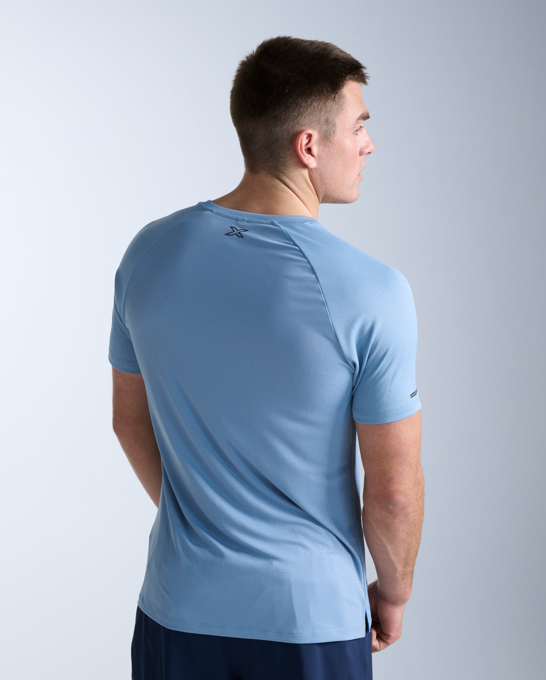 Aero Tee, Blue Shade/Black Reflective