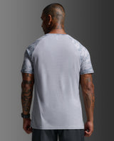 Aero Mesh Tee, Weathervane Marble/Black Reflective