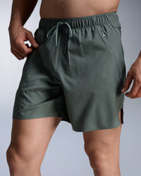 Motion 7 Inch Unlined Shorts, Olive Leaf/Olive Leaf