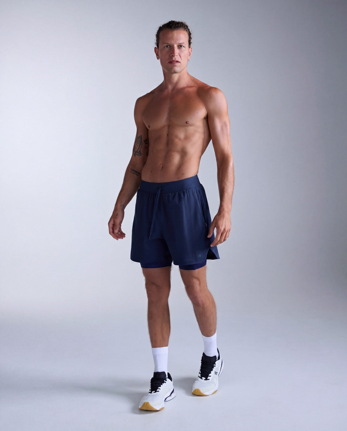 Flex 2-in-1 5 Inch Shorts, Midnight/Midnight