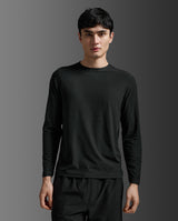 Signature Soft Jersey Long Sleeve, Black/Black
