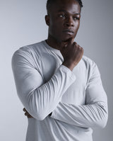 Signature Soft Jersey Long Sleeve, Harbor Mist/Harbor Mist