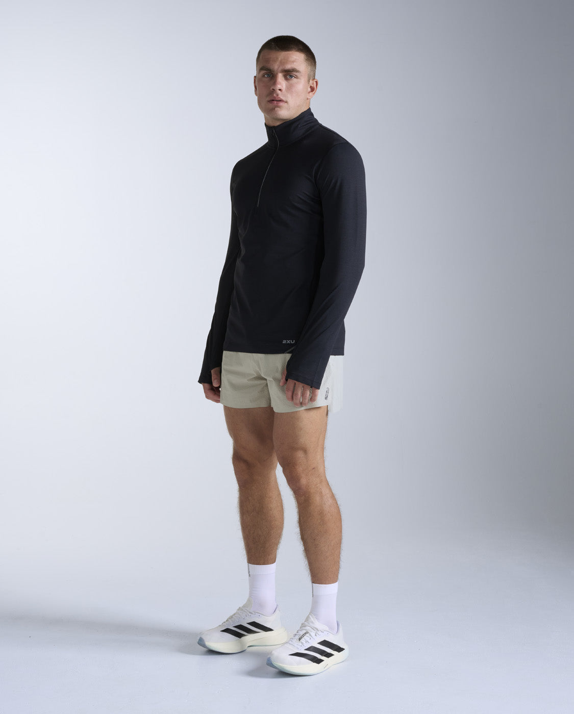Aero Trail 1/2 Zip, Black/Silver Reflective