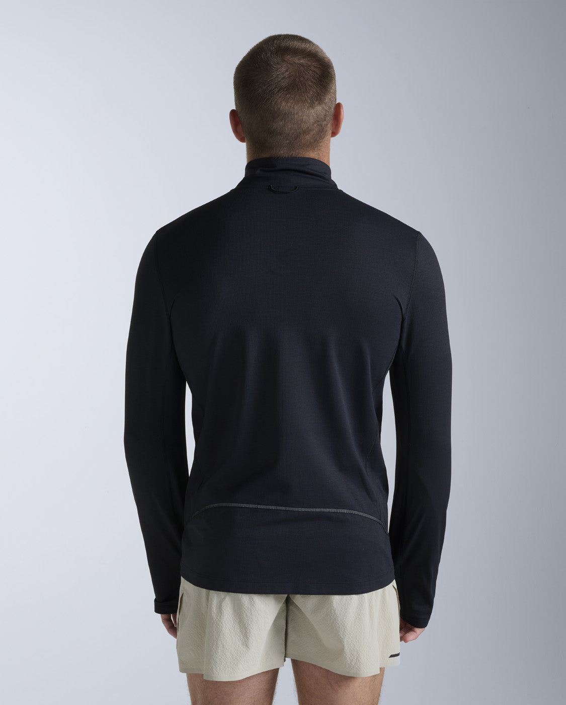 Aero Trail 1/2 Zip, Black/Silver Reflective