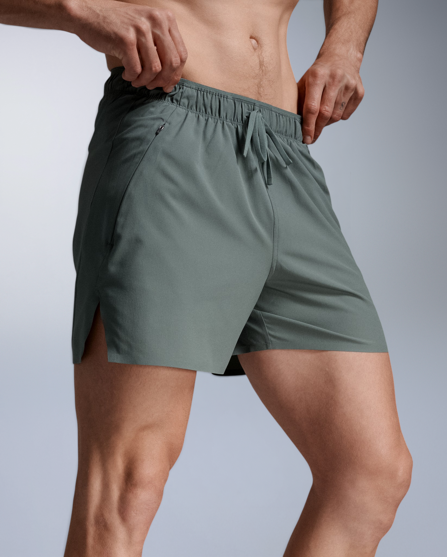 Motion 5 Inch Unlined Shorts, Olive Leaf/Olive Leaf