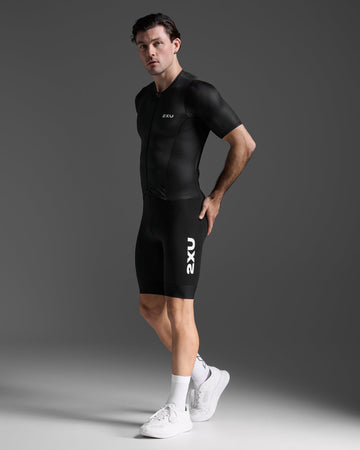 Aero Hex Sleeved Trisuit Herre | 2XU