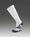 VECTR CUSHION FULL LENGTH SOCKS - WHITE/GREY