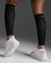 X COMPRESSION CALF SLEEVES - BLACK/BLACK