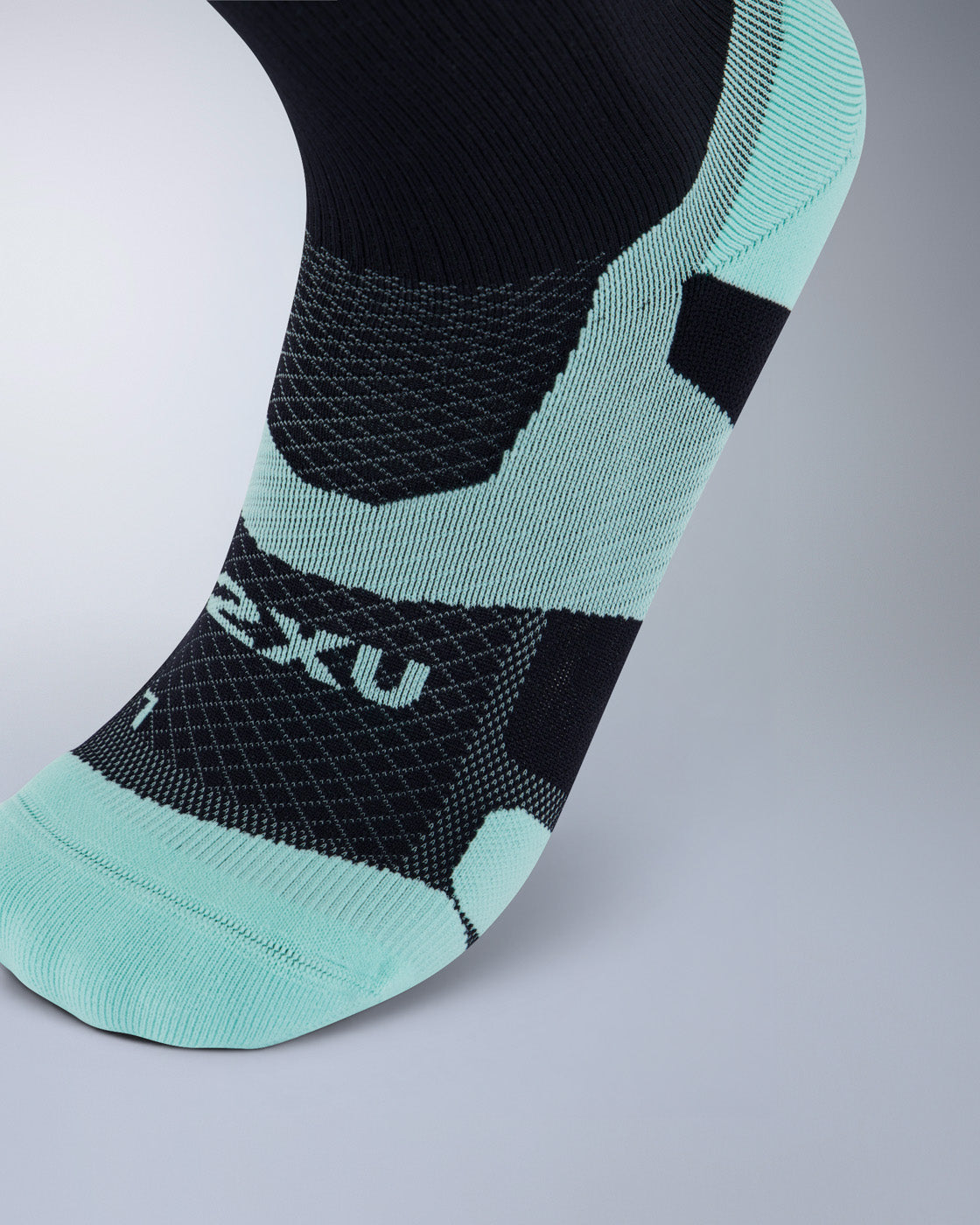 Vectr Light Cushion Crew Socks, Black/Lagoon