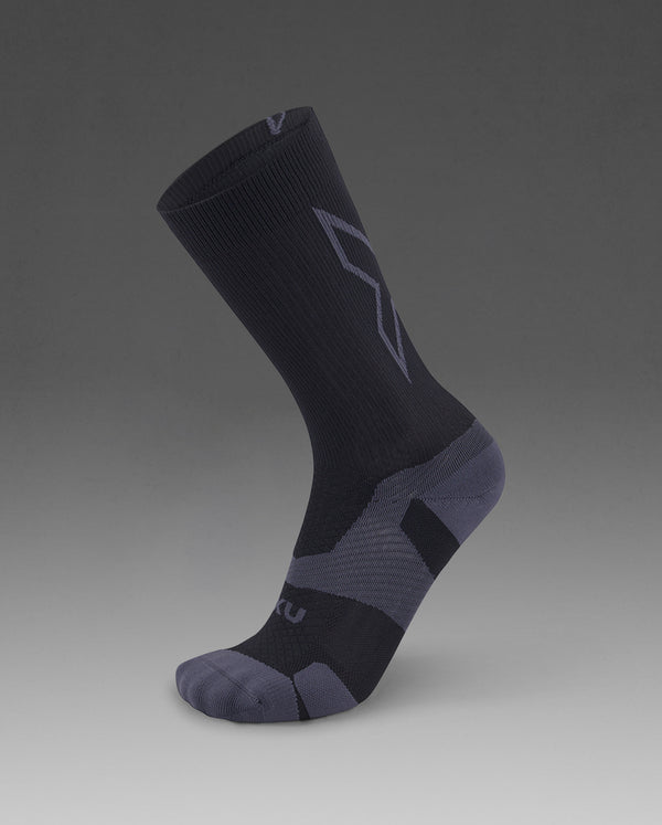 Vectr Light Cushion Crew Socks, Black/Titanium