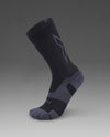 VECTR CUSHION CREW SOCKS - BLACK/TITANIUM