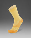 Vectr Light Cushion Crew Socks - Pixel Lemon/White