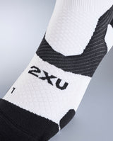 Vectr Light Cushion Crew Socks, White/Black