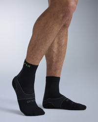 Recovery Achilles Crew Socks with FIR