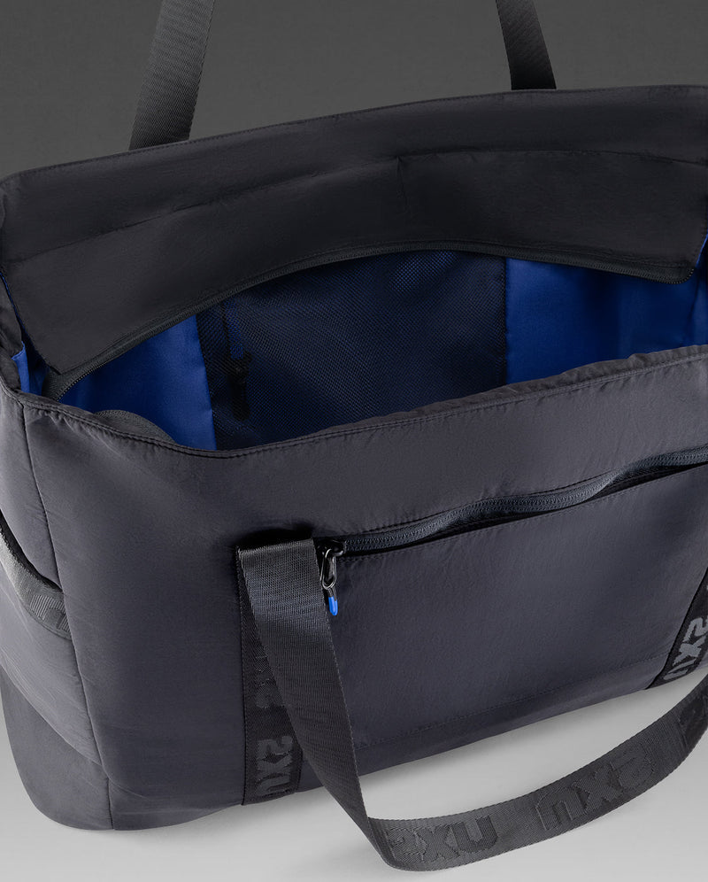 Commute Tote Bag, Black/Surf